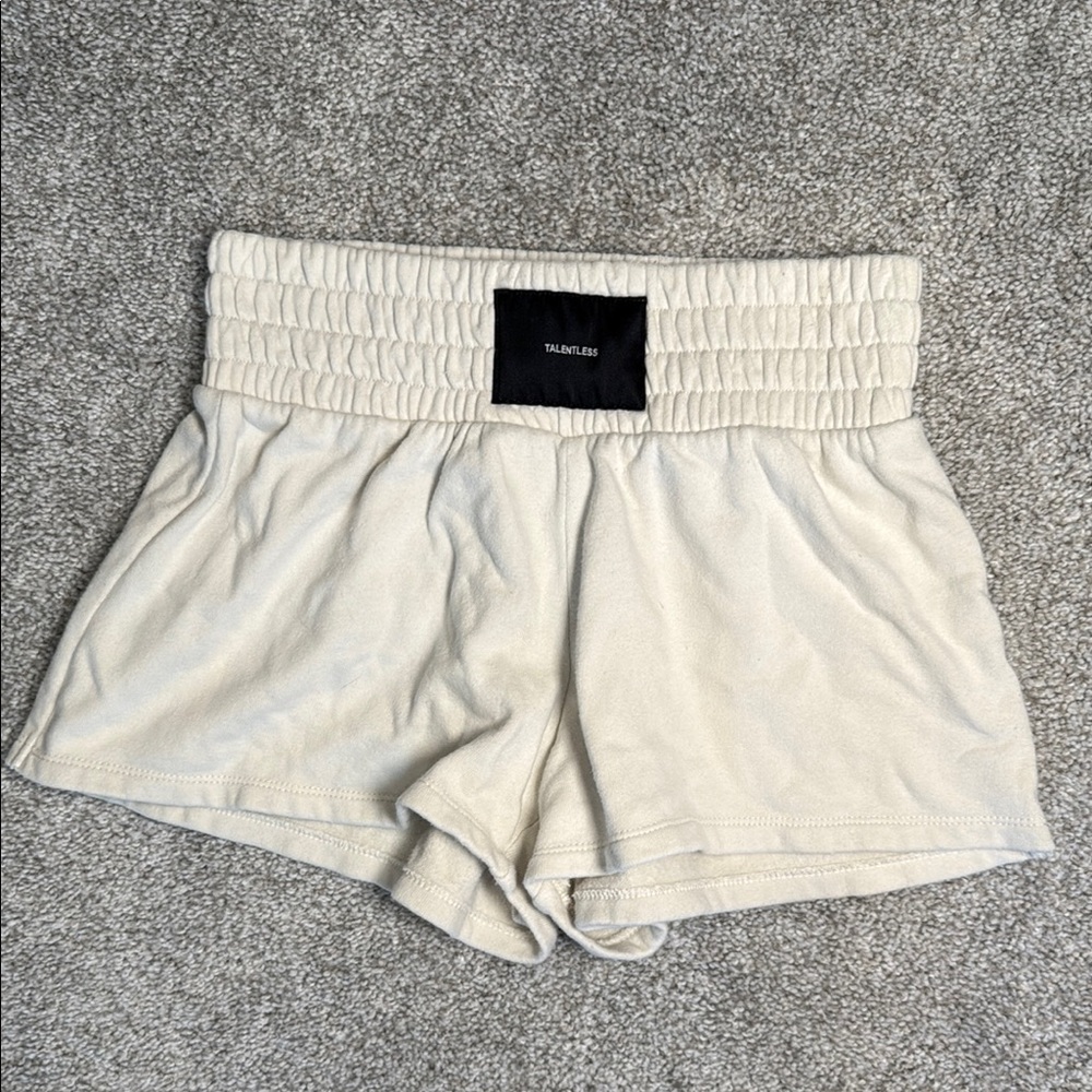 Talentless Women's Cream Shorts